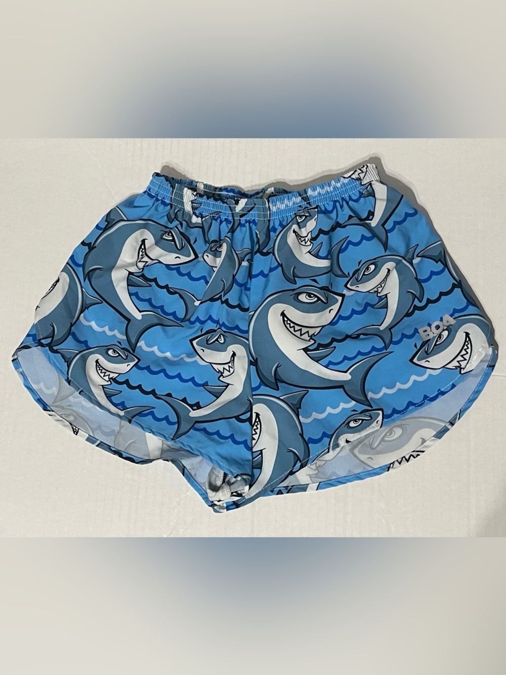 BOA 1 inch Elite Split Shorts - Women’s S - Sharks - EUC